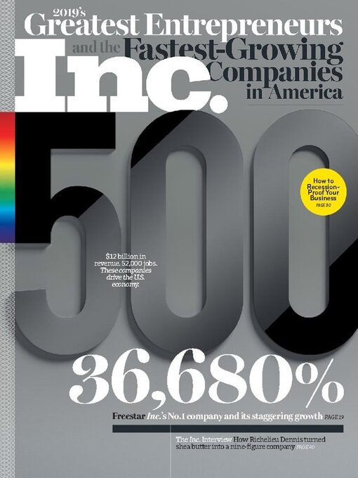 Title details for Inc. Magazine by Mansueto Ventures LLC - Available